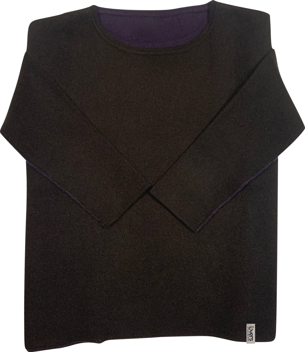 PULL RAS DU COU FEMME RÉVERSIBLE - 2 FILS - L/11