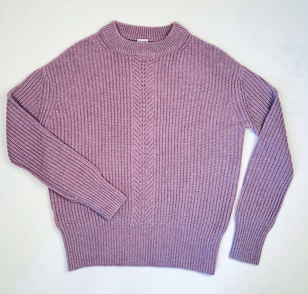 PULL RAS DE COU A CÔTES 8 FILS L/44