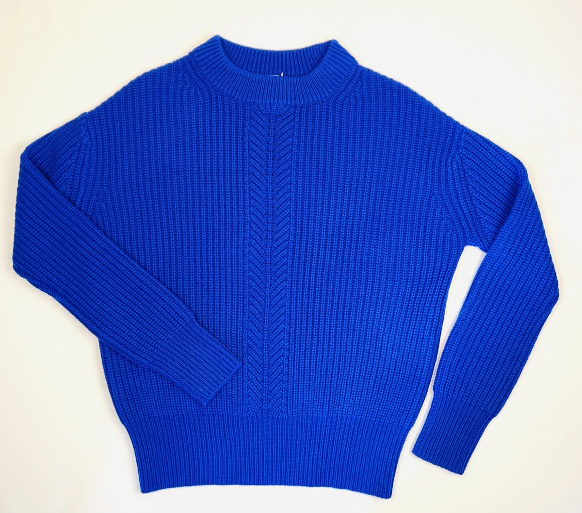 PULL RAS DE COU A CÔTES 8 FILS L/44