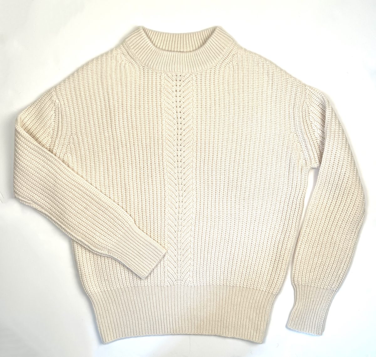 PULL RAS DE COU A CÔTES 8 FILS L/44