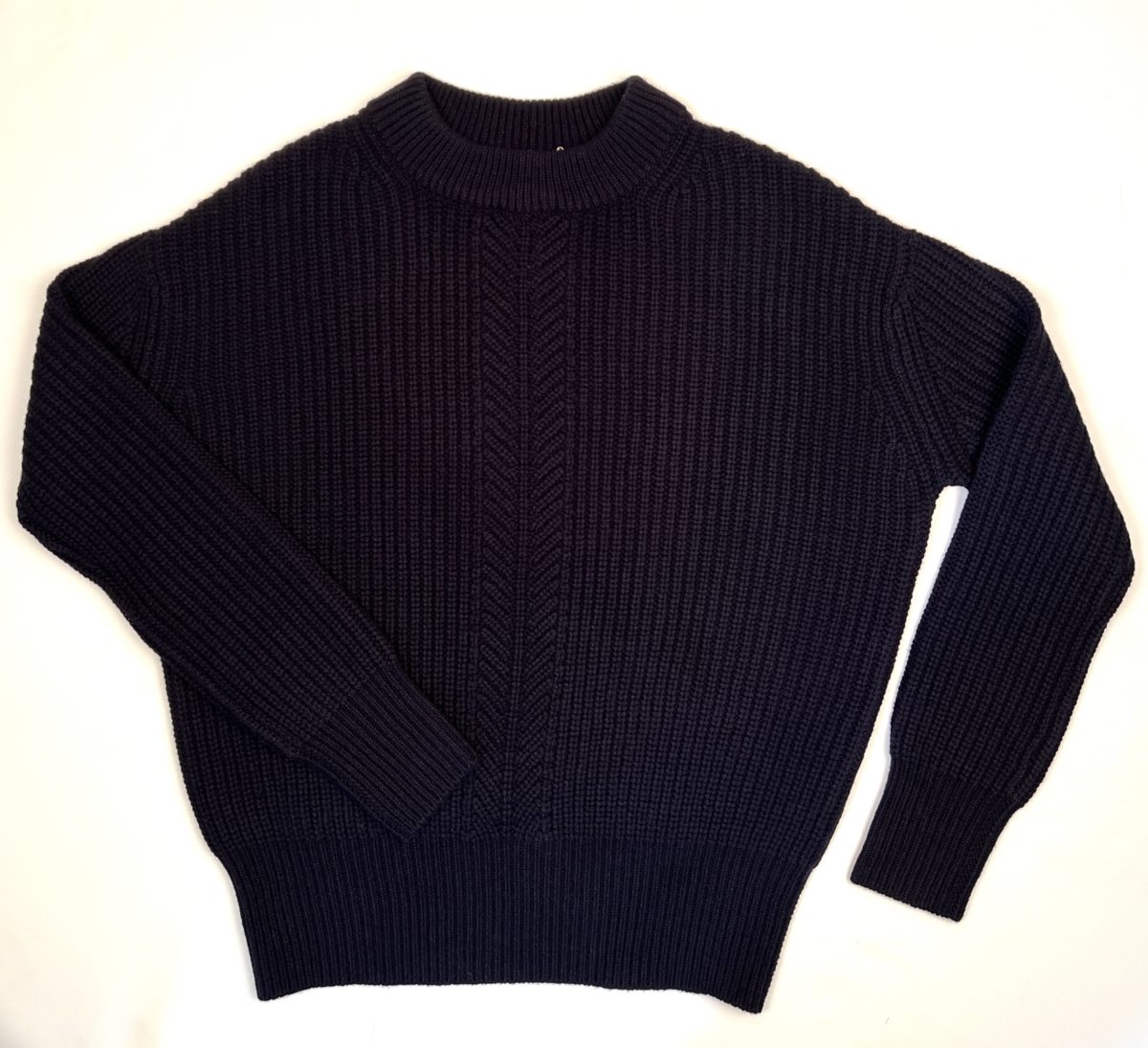 PULL RAS DE COU A CÔTES 8 FILS L/44