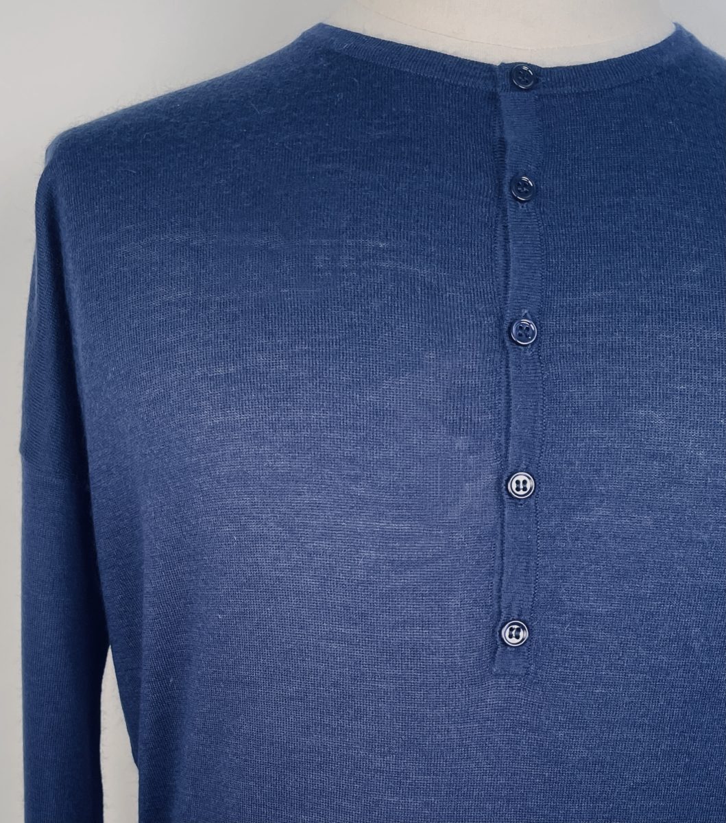 POLO COL TUNISIEN ULTRAFIN MIXTE  L/32