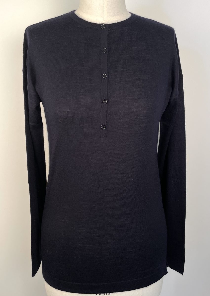 POLO COL TUNISIEN ULTRAFIN MIXTE  L/32