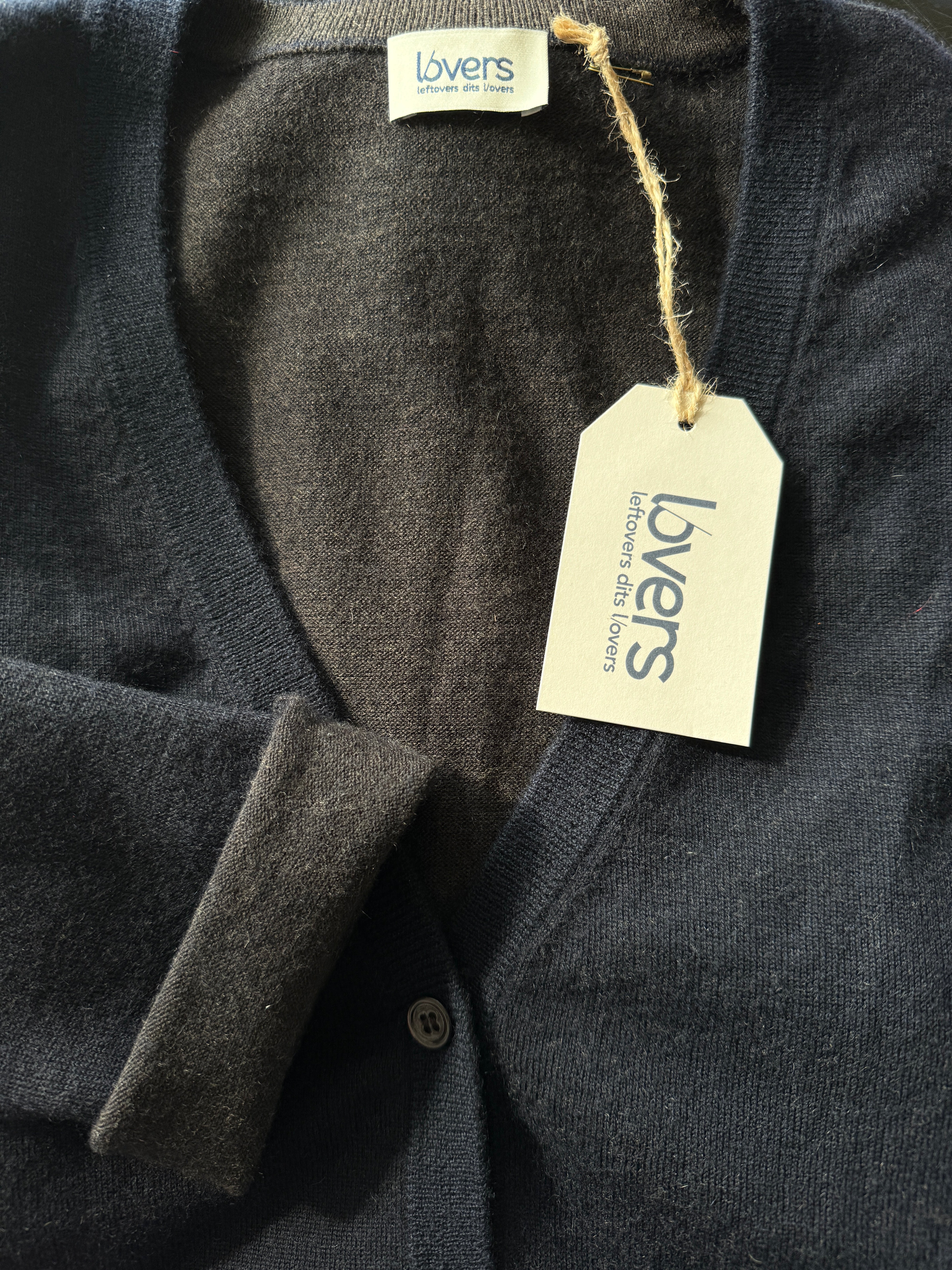 GILET MIXTE ULTRAFIN REVERSIBLE 100% CACHEMIRE L/80