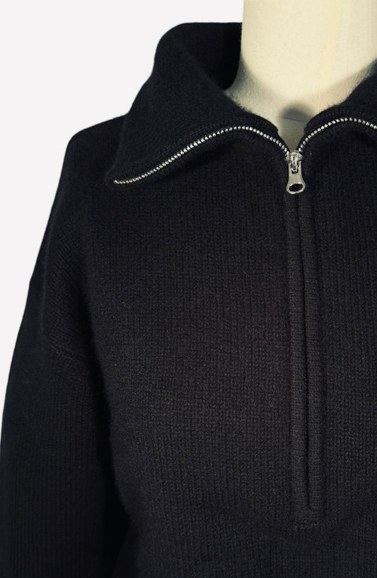 PULL CAMIONNEUR MIXTE 100% CACHEMIRE 8 FILS L/76