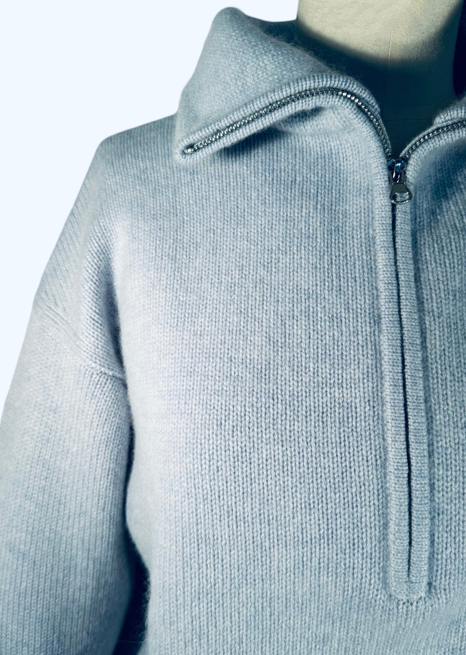 PULL CAMIONNEUR MIXTE 100% CACHEMIRE 8 FILS L/76