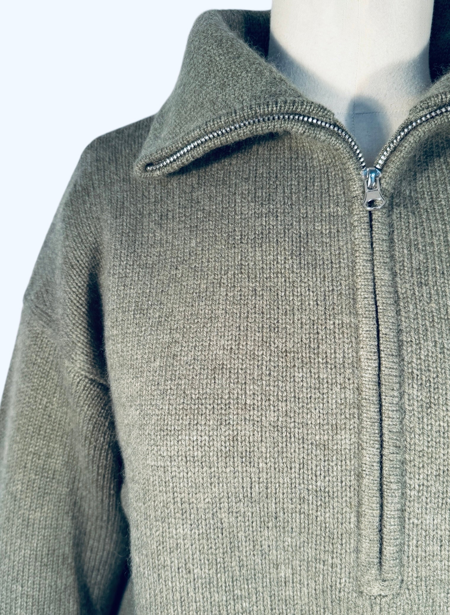 PULL CAMIONNEUR MIXTE 100% CACHEMIRE 8 FILS L/76