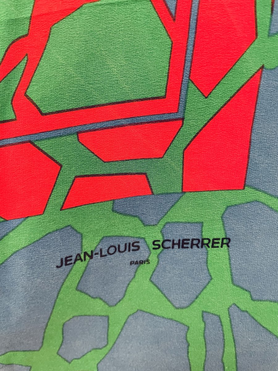 GRAND FOULARD - 100% soie - Pièce unique