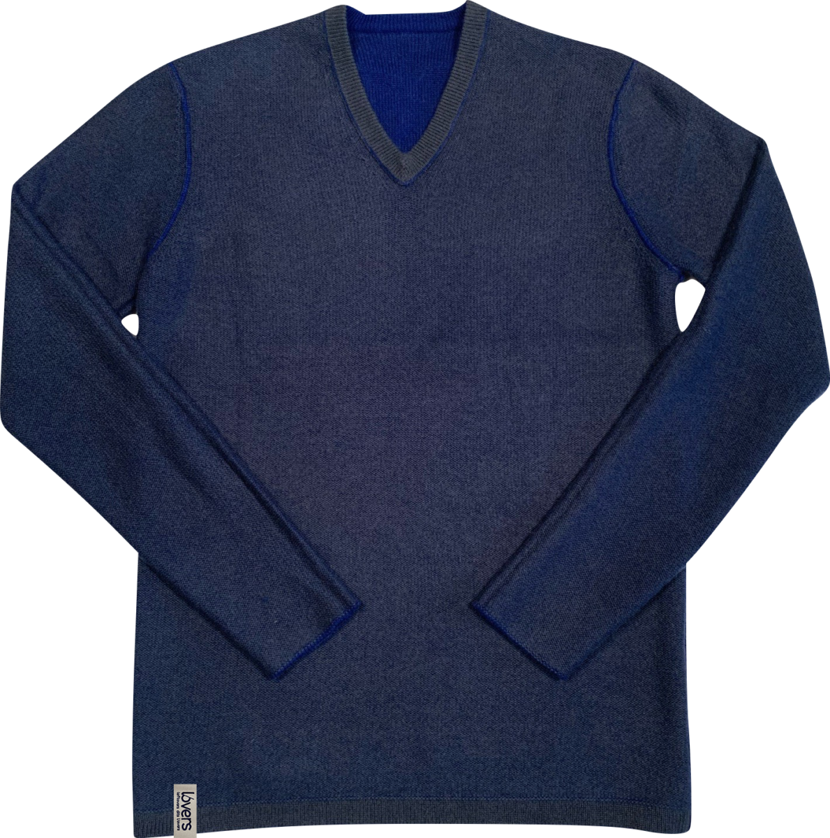 PULL V HOMME RÉVERSIBLE - 4 FILS - L/8