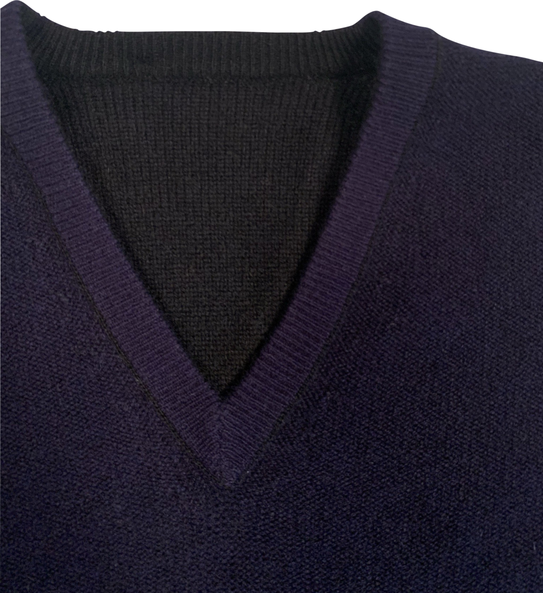 PULL V HOMME RÉVERSIBLE - 4 FILS - L/8