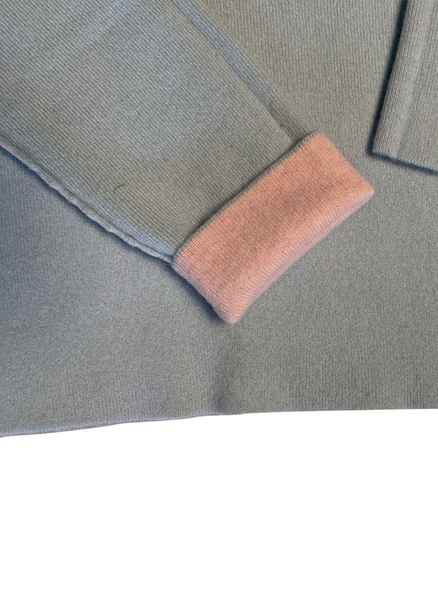 PULL RAS DU COU FEMME RÉVERSIBLE - 2 FILS - L/11