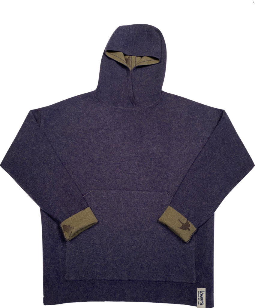 HOODIE MIXTE RÉVERSIBLE IMPRIMÉ - L/7 PB